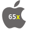 Aplicativo 65x para iOS