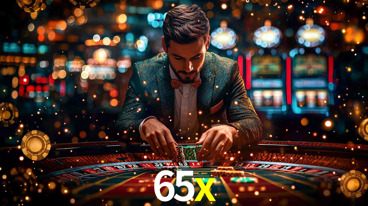 65x Logo - Bônus com Rollover Justo